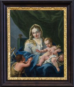 Marie s Ježíšem a svatým Janem
