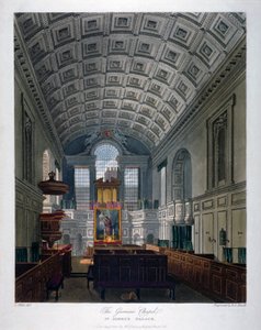 Vnitřní pohled na Chapel Royal v St James