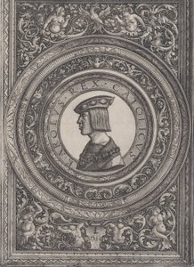 Portrét císaře Karla V., ca. 1519. od Daniel Hopfer