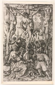 Kalvárie, c. 1520. od Daniel Hopfer
