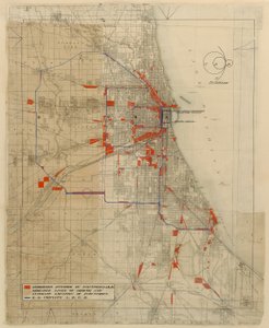 Plán Chicaga, Chicago, Illinois, Schéma železničních okruhů
