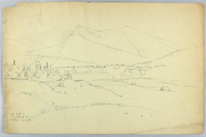 Bald Knob, z konce Waterville Road, Gurley