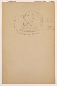 Kresba, Dash (setr), asi 1862 od Daniel Huntington