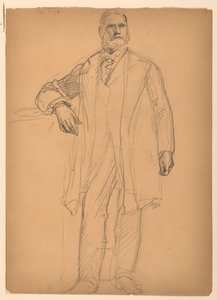 Kresba, prezident Chester Alan Ar, červen 1886 od Daniel Huntington