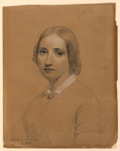 Kresba, Sarah E. Richards, sestra, 1841 od Daniel Huntington