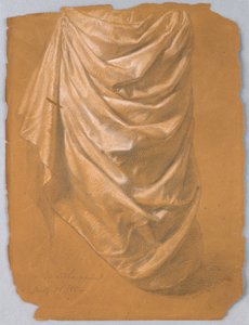 Kresba, studie k filmu "Martha Reprove", 18. ledna 1857 od Daniel Huntington