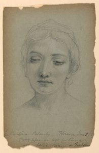 Kresba, studie k filmu "Zlatník", 5. června 1883 od Daniel Huntington