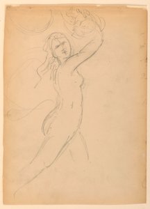 Kresba, Studie k Národnímu ak, 1887 od Daniel Huntington