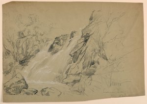 Goodrich Falls, Ellis River, New Hampshire od Daniel Huntington