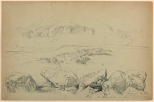 Před Mount Chocorua, New Hampshire od Daniel Huntington