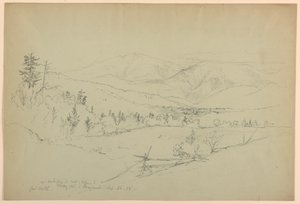 Mount Washington z Road od Jefferson, New Hampshire od Daniel Huntington