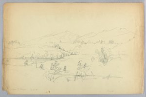 Mt. Jefferson z blízkosti Whitefield od Daniel Huntington