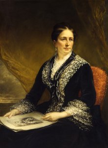 Portrét Mary McCrea Stuart Paní Robert Leighton Stuart, ca. 1840-1885