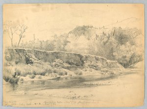Řeka Saco, North Conway, New Hampshire od Daniel Huntington
