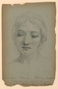 Sketch of Carolina Palombo, Studie pro "The Goldsmith
