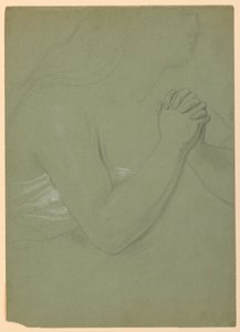 Studie pro A Magdalen, F od Daniel Huntington