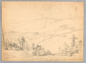 Pohled na jih z Mt. Kearsarge, New Hampshire od Daniel Huntington