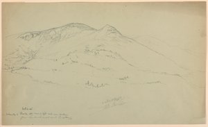 Welch Mountain ve Waterville a Thornton, New Hampshire, od Sandwich Notch Road, Campton od Daniel Huntington