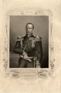 Portrét prince Michaila Dmitrieviče Gorčakova 1795-1861, 1856 od Daniel John Pound
