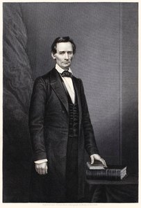Abraham Lincoln: 16. prezident Spojených států (rytina)