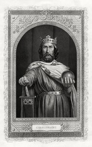 Karel Veliký, král Franků, 1875 od Daniel John Pound