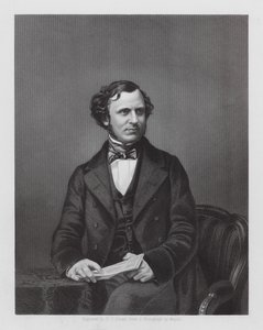 Edward Henry Stanley, lord Stanley, britský politik (rytina)