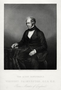 Henry John Temple, 3. vikomt Palmerston, britský státník, c1880 od Daniel John Pound