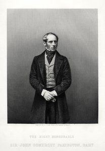John Somerset Pakington, 1. baron Hampton, anglický politik, c1880. od Daniel John Pound