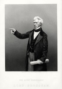 Ctihodný Henry Brougham, lord vysoký kancléř Velké Británie, c1880 od Daniel John Pound