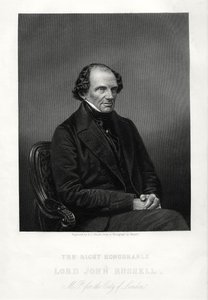 The Right Honorable John Russell, 1. Earl Russell, britský liberální státník, c1880 od Daniel John Pound