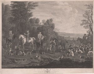 Lovecký kus v Hunting Hall v Houghton od Daniel Lerpinière