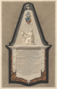 Památník Fysh Deburgh z Drayton Church od Daniel Lysons