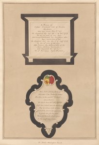 Památník Gideona a Frances Guichenetových a jejich dcery Sarah také Silvestru Coteovi od Daniel Lysons