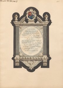 Památník Humphry Primat, Nathaniel a Ann Primat z Hampton Church
