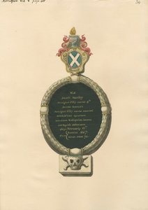 Památník Jacoba Hawleyho z Brentforth Church od Daniel Lysons