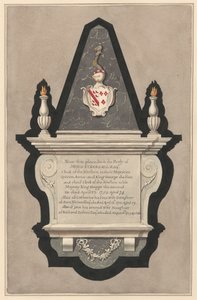 Památník Jamese Eckersalla a jeho manželky Catherine a jeho druhé manželky Catherine a jeho druhé manželky Jane z Drayton Church od Daniel Lysons