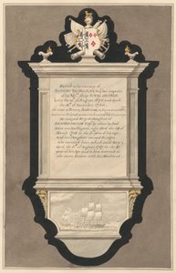 Památník Rupert a Mary Billingsley z Drayton Church od Daniel Lysons