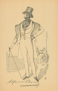 hrabě z Orsay od Daniel Maclise