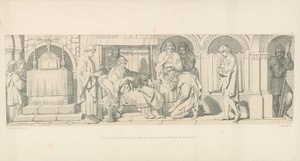 Harold, který se vrátil z Normandie, se představuje Edwardu Vyznavači od Daniel Maclise