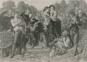 Orlando a zápasník, jak se vám líbí od Daniel Maclise