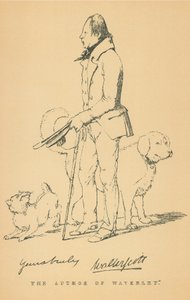 Sir Walter Scott od Daniel Maclise