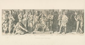 Korunovace Harolda anglickým králem od Daniel Maclise