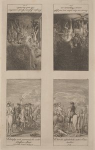 Charakteristika krále Frederika II. (část III) od Daniel Nikolaus Chodowiecki