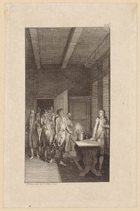 Ilustrace k Westphalově knize „Wilhelm Edelwald“ od Daniel Nikolaus Chodowiecki