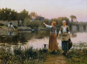 Nosiči vody od Daniel Ridgway Knight