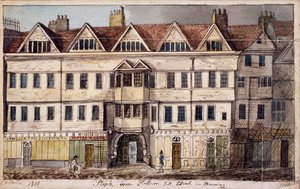 Staple Inn, Londýn, 1810 od Daniel Thorn
