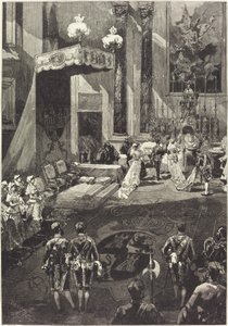Narození dítěte, 1882. od Daniel Urrabieta Vierge