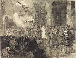 Festivaly v Santiagu de Compostela: Procesí relikvií