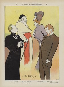 Inscenace hry Le Duel v Comedie-Francaise. Ilustrace k filmu Le Rire