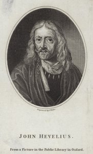 Jan Hevelius od Daniel the Younger Schultz